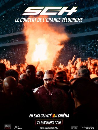 SCH LE CONCERT DE L'ORANGE VELODROME AU CINEMA 2023